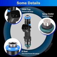 Upgraded Fuel Injectors Compatible with Dodge Dakota 2004 2005 2006 2007 2008