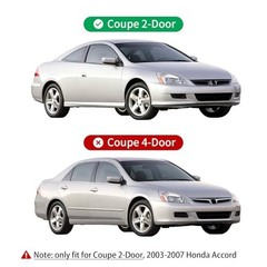 Power Window Regulator with Motor Replacement for (Coupe 2 Front Passenger Side