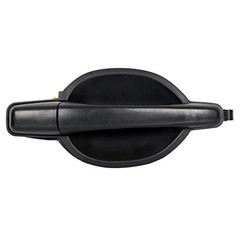 Outside Door Handle Black Textured Compatible with Mitsubishi Rear Right