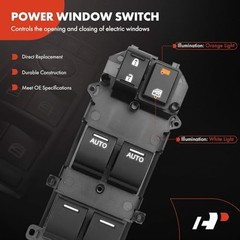 Master Power Window Switch Compatible with Honda Pilot 2016-2021, Ridgeline