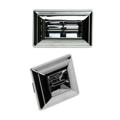 Chrome Power Window Switch Pair Set of 2 for Chevy GMC Pontiac