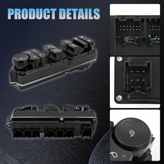 10377668 Front Left Driver Side Master Power Window Switch Compatibe with