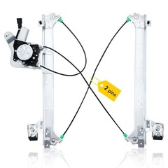 Rear Left Driver Side Power Window Regulator with Motor Assembly Replacement