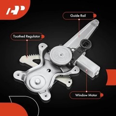 Rear Left Electric Power Window Regulator with Motor Compatible with Lexus
