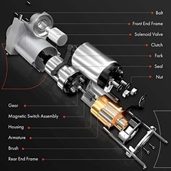 Starter Motor Compatible with Infiniti FX45 2003 2004 2005 2006 2007 2008