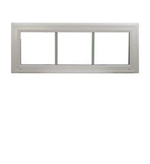 Transom Window 30″ x 12″ Double Pane Home Argon Gas Low-E Florida Approved