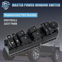 10377668 Front Left Driver Side Master Power Window Switch Compatibe with