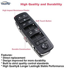 Chrysler Town & Country 2012 Master Power Window Switch – Left Driver Side