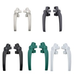 1X Aluminum Alloy Casement Window Handle Lock Left/Right Hand Anti-theft Lock