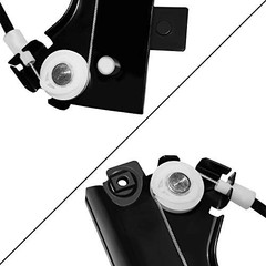 741-578 Rear Driver Side Power Window Regulator Motor Assembly Compatible Left