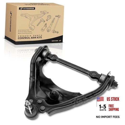 Front Left Upper Control Arm, with Ball Joint & Bushing, Compatible with