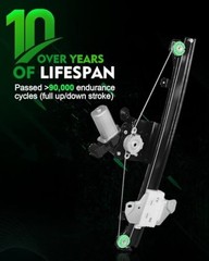 751-394 Front Left Driver Side Power Window Regulator with Motor for:-Nissan