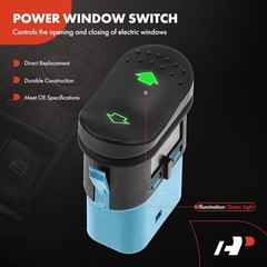 Power Window Switch Compatible with Ford Focus 2000-2007, GT 2005-2006, Front