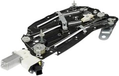 751-100 Left Quarter Power Window Regulator and Motor Assembly Compatible
