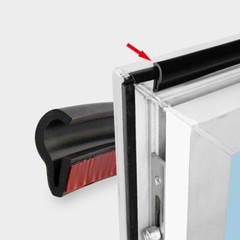 1/2/3/5/10M Adhesive PU/Silicone Door Window Seal Gasket Draught Sealing Strips