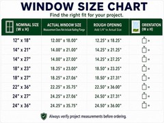 14×21 Shed Windows Flush Mount Sliding Windows with Tempered Glass & Screens