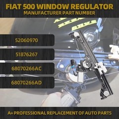 Front Right Window Regulator Assembly w/Motor Compatible with Passenger Side