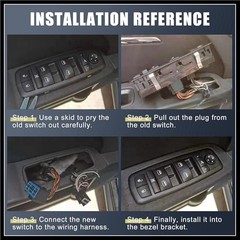 Driver Side Power Window Switch Master A1729056900 A17290569009107 for