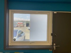 Bubble Free Frosted Matte Window Film – Self Adhesive Etched Privacy Glass Vinyl