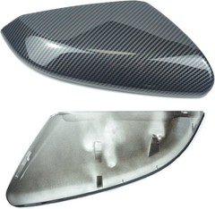 1Pair Side Mirror Cover Cap Housing fit for 10th Gen Civic 2016-2021Carbon Fiber