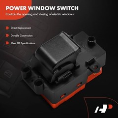 Passenger Side Power Window Switch Compatible with Honda Accord 2003 2004
