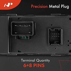 Front Left Driver Side Power Window Switch | Compatible Master Window Switch