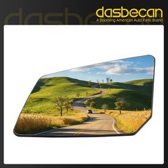 Driver Side Mirror with Plastic Backing Plate Heated Glass Compatible Left
