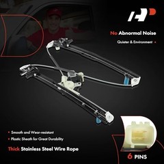 Rear Left Power Window Regulator with Motor Compatible Rear Driver Side (LH)
