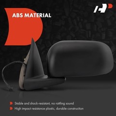 Driver Side Power Door Mirror – Compatible with Dodge Dakota Left Driver Side