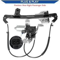 748-229 Power Window Lift Regulator with Motor Rear Right Passenger Side