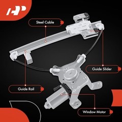 Power Window Regulator Side Compatible with Cadillac Escalade & Rear Passenger
