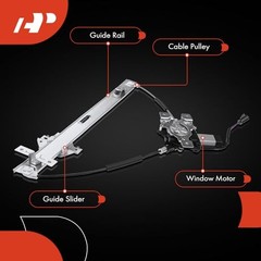 Electric Window Regulator with Motor Compatible with Saturn Front Driver (LH)