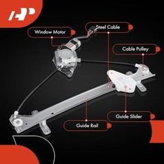Electric Power Window Regulator with Motor Compatible with Honda Ridgeline