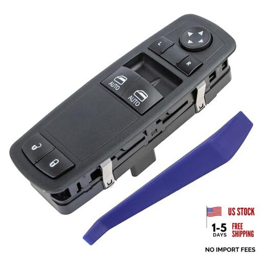 Front Driver Side Power Window Switch Control Button Compatible with 2013