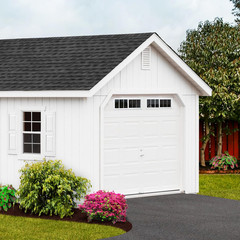 Shed Windows 12″X24″ 2 Pack, Upgraded Sliding Transom Window with Tempered Glass