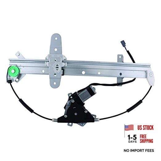 OEG Parts New Window Regulator W/Motor Rear Drivers Side Rear Driver Side (LH)
