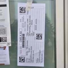 NEW: Nice Wood Home CASEMENT WINDOW w/ Aluminum Cladding & Grids 28″x56″