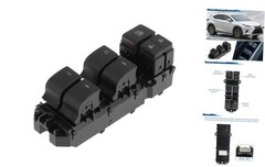 Front Left Driver Side Power Window Switch for Lexus NX300 2018-2021 Window