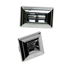 Chrome Power Window Switch Pair Set of 2 for Chevy GMC Pontiac