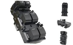 Driver Side Front Left Power Window Master Switch w/Backlit Buttons |