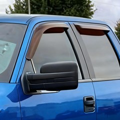 Window Visors Rain Guards for 2009-2014 Ford F-150 SuperCrew/Crew Cab | Windo…