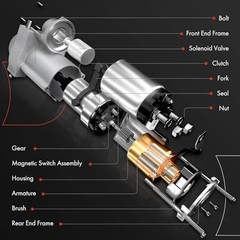 Starter Motor Compatible with Kia Soul 2012-2013, Rio 2014-2017, 1.6L, 12V