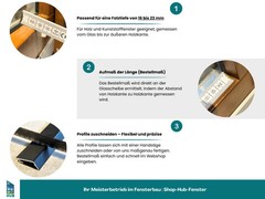 Casement Cover Profile with Seal | Weather Leg | Wooden Window Aluminium Protection Profile