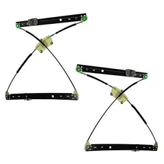 Front Power Window Regulator Set Compatible with 2007-2013 Audi Q7
