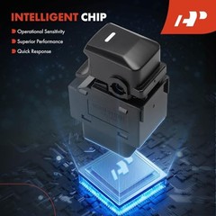 Power Window Switch Compatible with Kia Sportage 2011-2017, Rear Left Driver