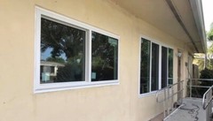 36×74 Single Hung Aluminum Impact Door. Category 5 Resistant. more sizes in stoc