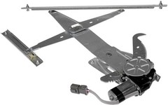 741-756 Front Driver Side Power Window Regulator And Motor Assembly