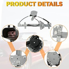 Rear Right Power Window Regulator with Motor for 1998-2003 Rear Passenger Side