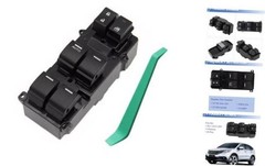 35750-T0A-A01 Master Power Window Switch – Front, Left, Driver – 26 Pins