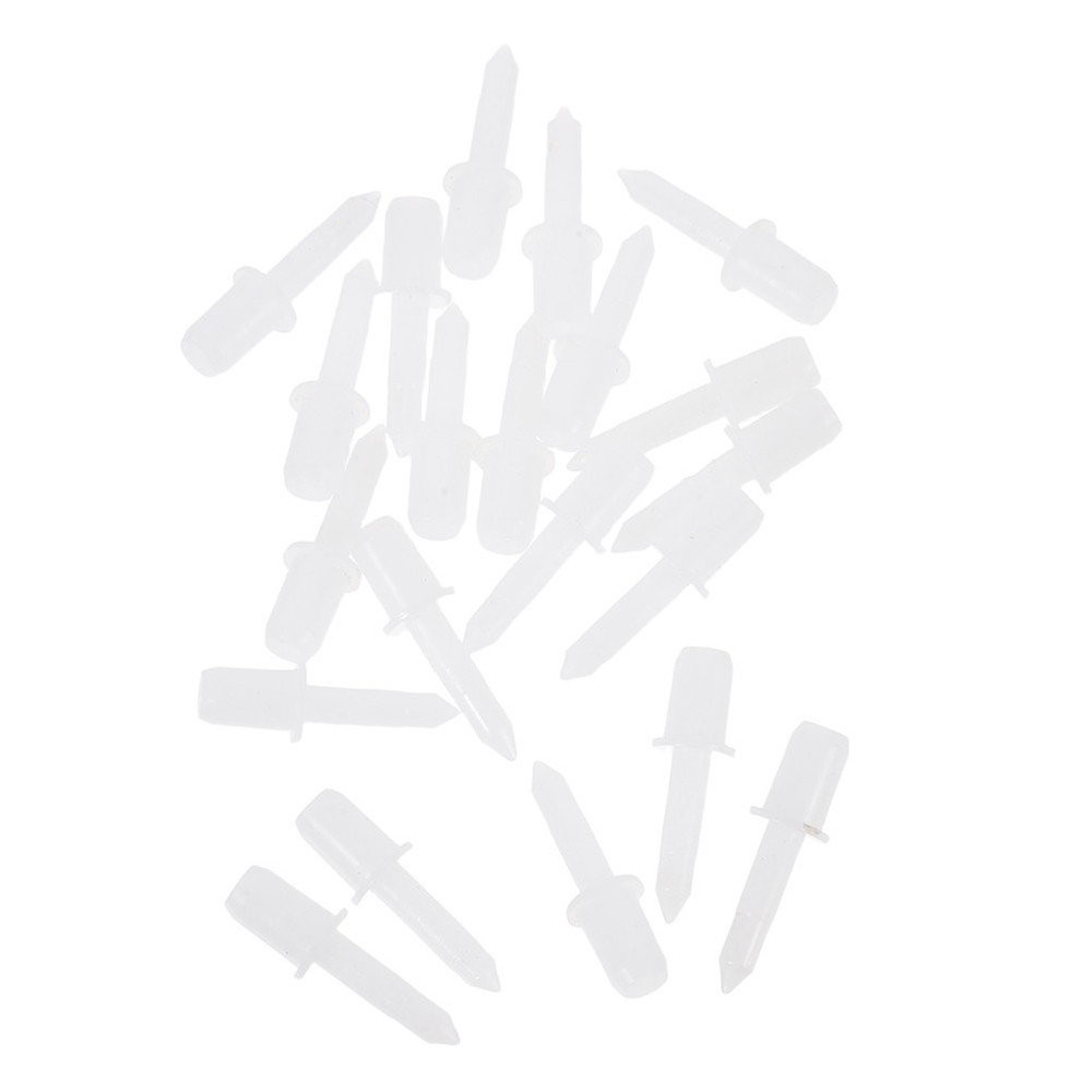 20 Pcs Shutter Fixing Pins Plastic Repair Kit Replacement Loaded
